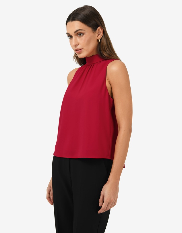 Forcast - Maria Gathered Top