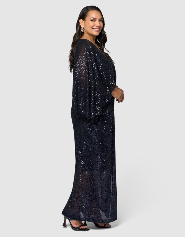Pink Dusk by Curve Project - Red Carpet Ready Maxi Dress