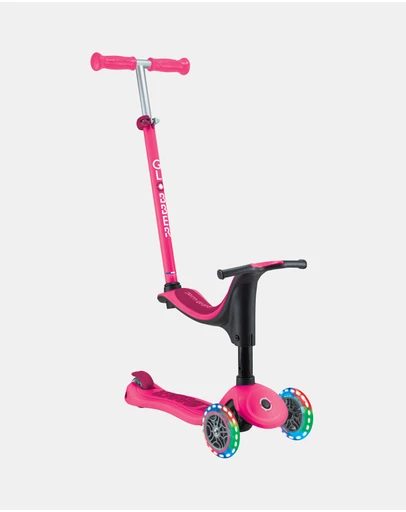 Globber - Go Up Sporty Lights Convertible Ride On & Scooter