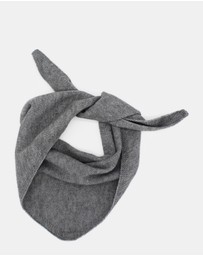 Morgan & Taylor - Katrina Triangle Scarf in Grey