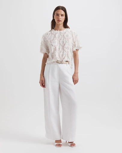 SABA - Lila Linen Tailored Pant