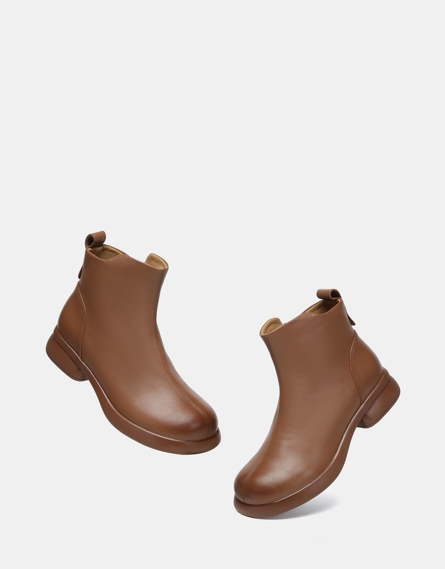 EVERAU - EverAU Ugg Chapple Cow Leather Upper Fashion Boots