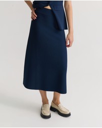 Oxford - Gracie Knitted Midi Skirt
