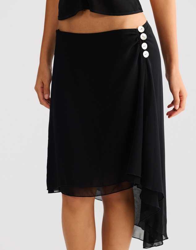Vacay Swimwear - Aurelia Skirt Black