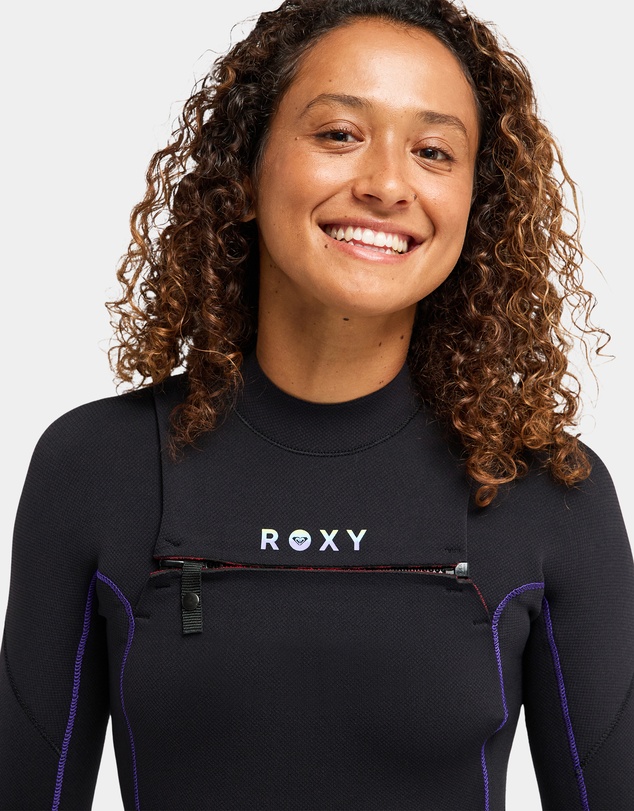 Roxy - Womens 3/2mm Elite Xtra Stretch Chest Zip Wetsuit