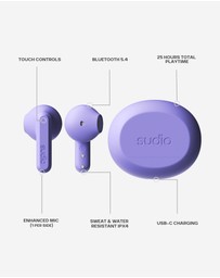 Sudio - A3 - True Wireless 5.4 Bluetooth Headphones/Earbuds