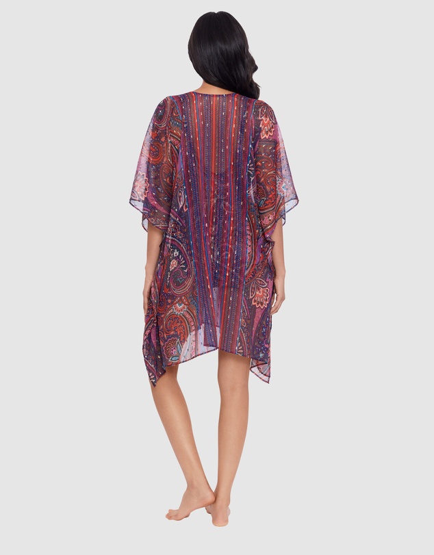 Miraclesuit Swimwear  - Dynasty Sheer Chiffon Caftan Beach Cover Up