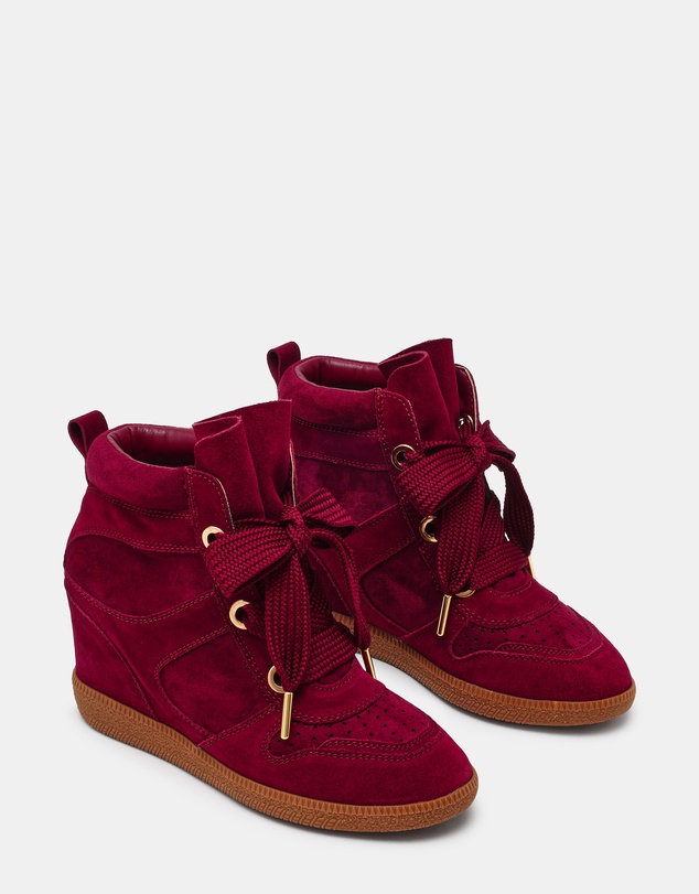 Steve Madden - Mables Burgundy Sneakers