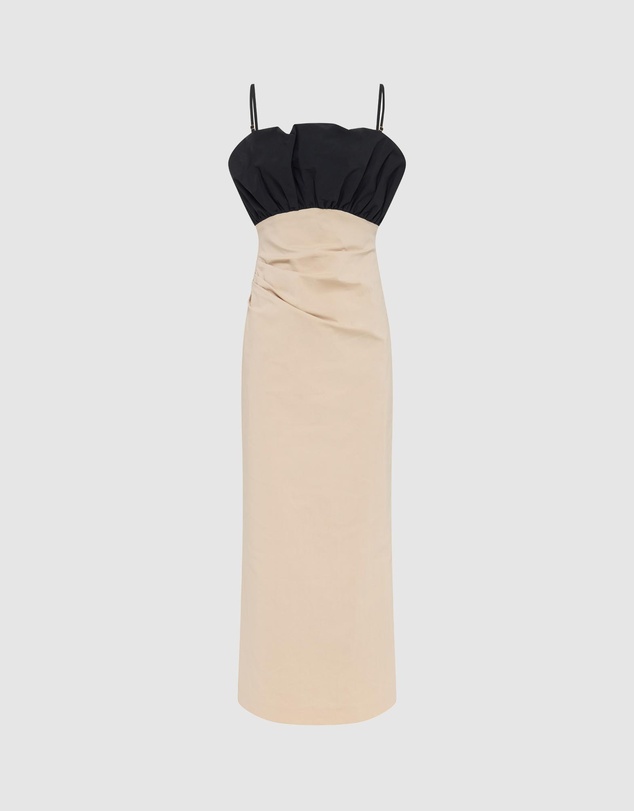 Shona Joy - Campbell Bubble Bodice Midi Dress