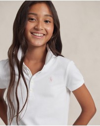 Polo Ralph Lauren - The Iconic Exclusive - Stretch Cotton Mesh Polo Shirt - Kids
