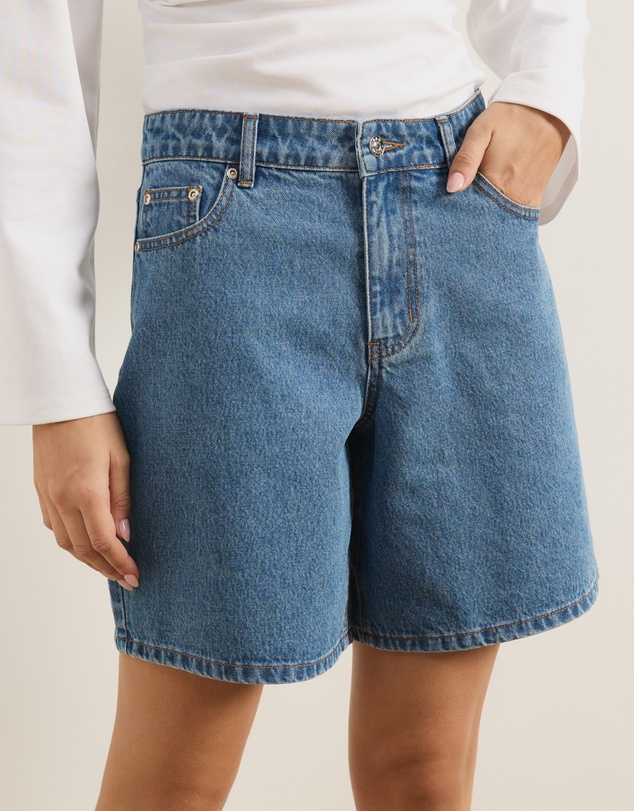 Atmos&Here - Ada Bermuda Denim Shorts