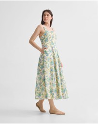 Oxford - Marion Chintz Floral Dress