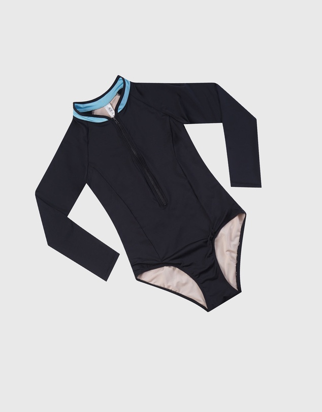Aqua Blu Kids - Stepping Stones Long Sleeve One Piece - Teens