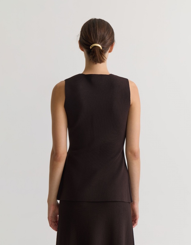Oxford - Drew Knitted Long Waistcoat