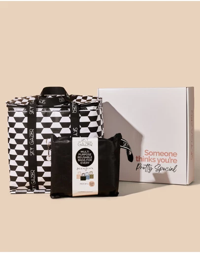 Sky Gazer - Shopping Bundle- Gift Box Hamper- Black Palm