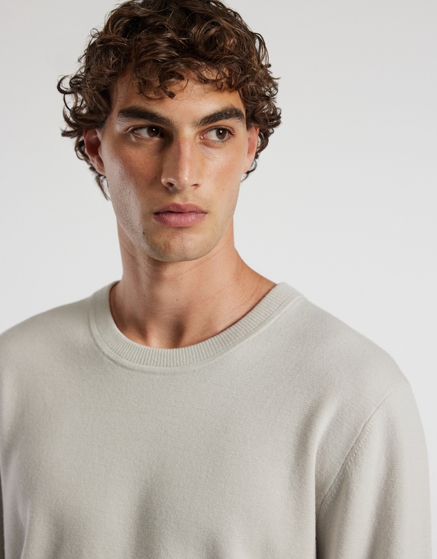 Calibre - Crew Neck Merino Sweater Salt