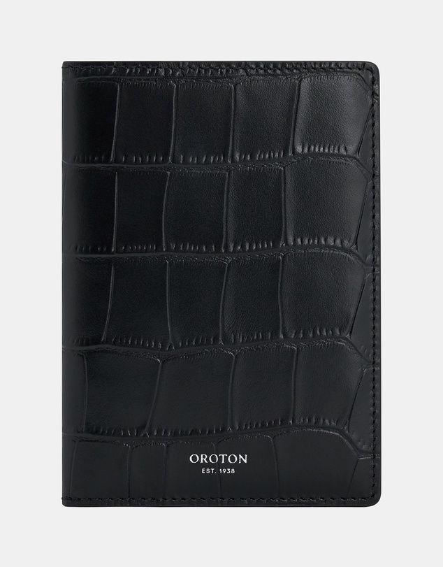 Oroton - Jordan Passport Holder Texture