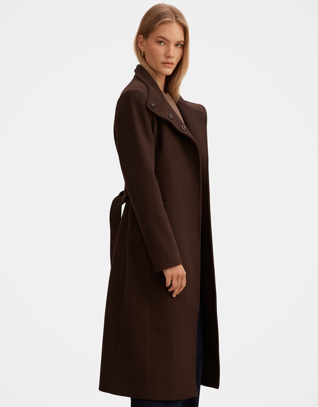 Forever New - Phoebe Funnel Neck Coat