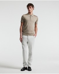 Calibre - Shiny Rayon Polo Stone