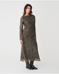 Forcast - Imogen Bias Tie Waist Dress