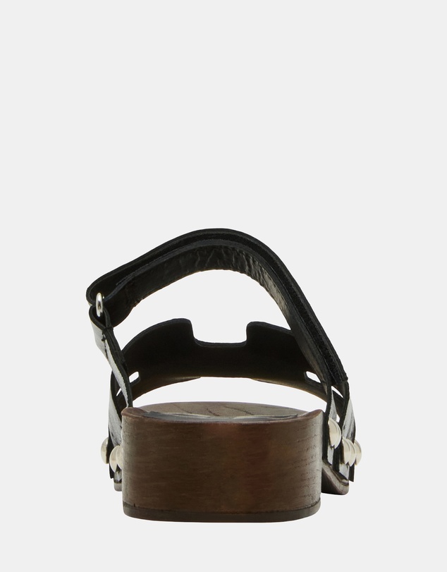 Steve Madden - Canal Black Patent Sandals