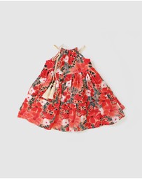 WITH LOVE FOR KIDS - Cotton Muslin Dress - Babies - Kids