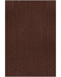 Petal & Pup - Aquila Pointelle Knit Top - Chocolate