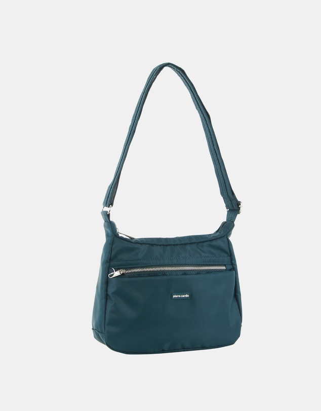 Pierre Cardin - Pierre Cardin Nylon Anti-Theft Cross Body Bag