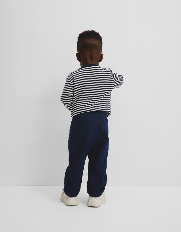 Country Road - Australian Cotton Blend Relaxed Pull-on Pant