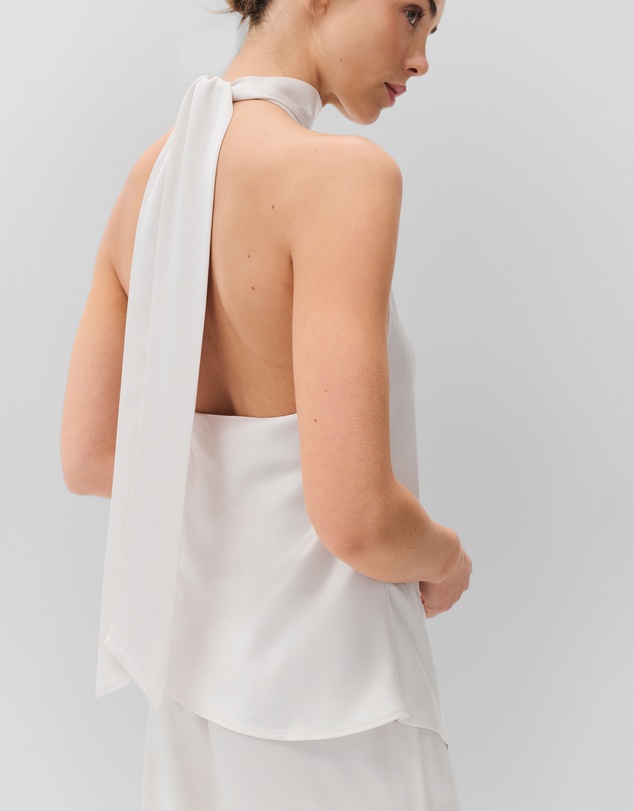 UNISON - Satin Halter Top
