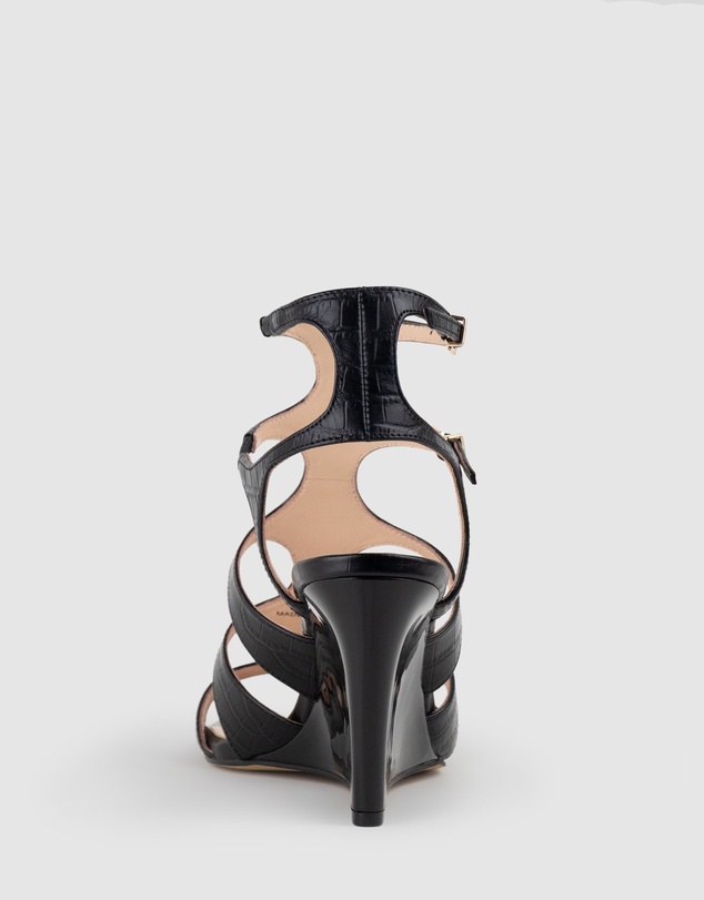 Edward Meller - SHERA90 Gladiator Sandal on Wedge