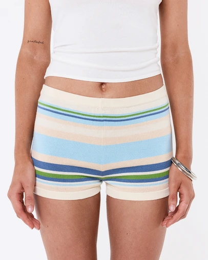 JGR & STN - Luna Stripe Shorts