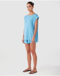 Arcaa - Poppy Tie Side Top