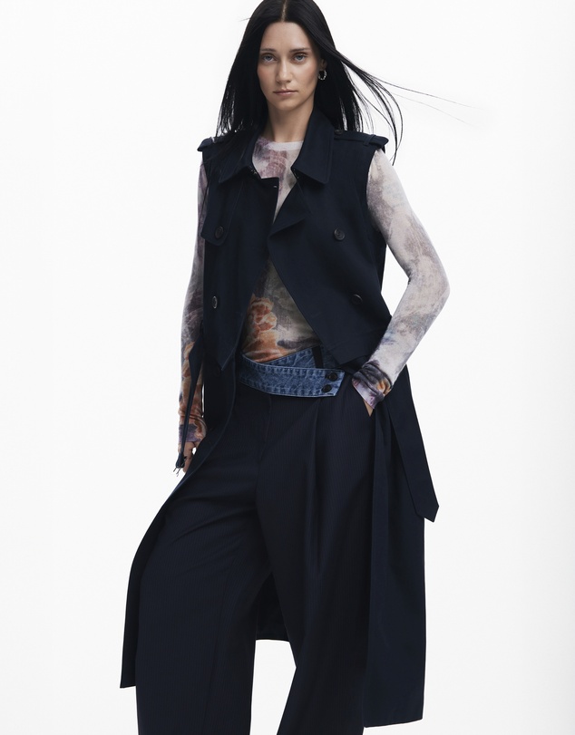 Desigual - Convertible trench coat