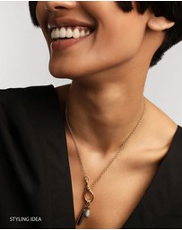 PDPAOLA - Pave Drop Pendant