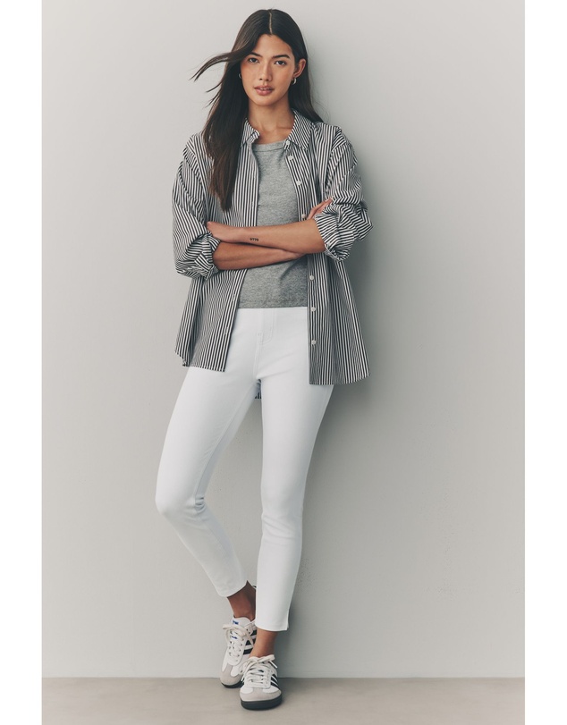 NEXT - Cropped Denim Jersey Leggings
