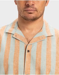 Quiksilver - Mens Sunset Song Short Sleeve Shirt