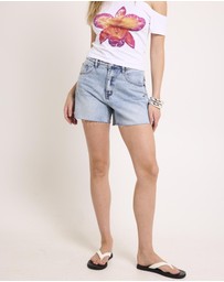 Insight - Aggie A-Line Denim Shorts