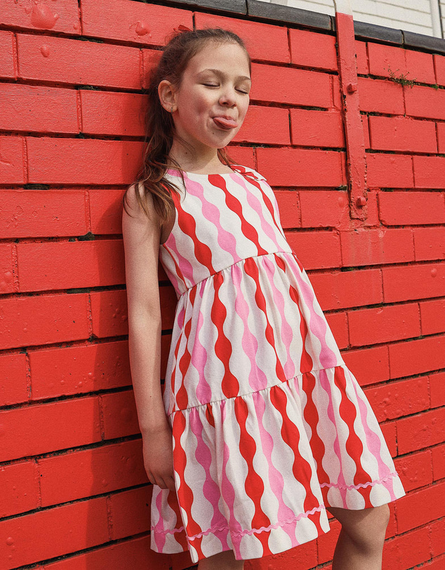 Rock Your Kid - Ric Rac Bow Dress - Kids-Teens