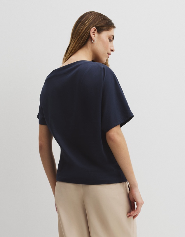 Country Road - Australian Cotton One Shoulder T-shirt