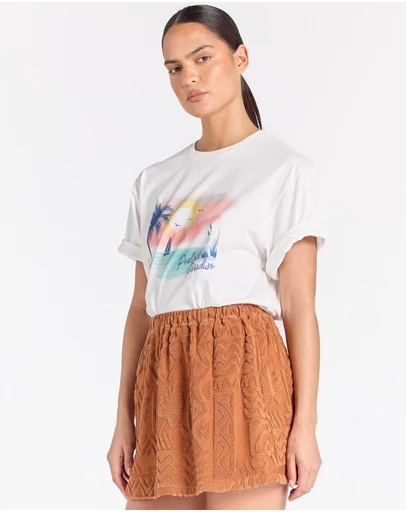 Poolside Paradiso - Mai Tai Bella Skirt - Cinnamon