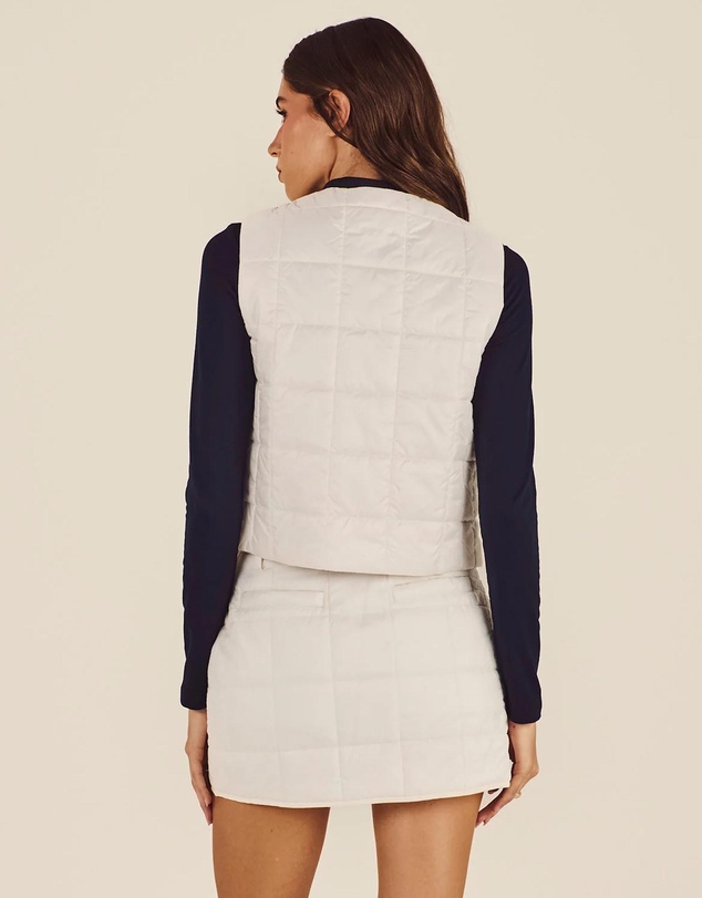 Malbon - Maya Quilted Vest