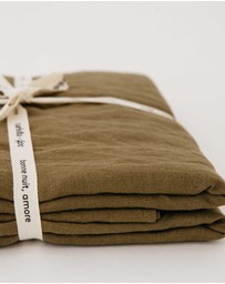 Carlotta + Gee - 100% Linen Flat Sheet