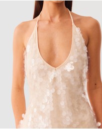 SNDYS - Calena Halter Mini Dress - ICONIC EXCLUSIVE