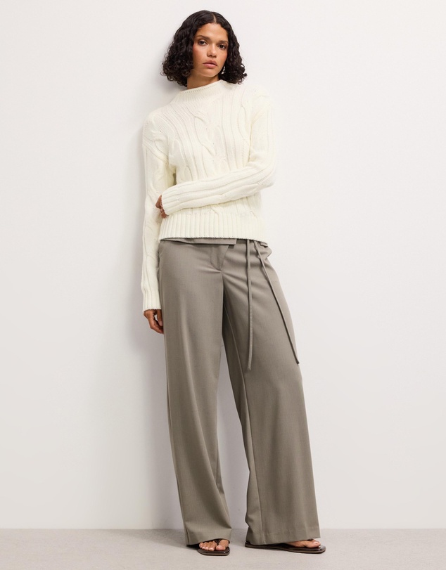 The Fated - Nickson Cable Knit Jumper
