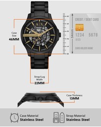 Armani Exchange - Black Automatic Watch