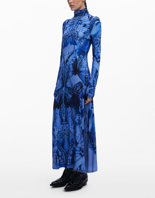 Desigual - Butterfly midi dress
