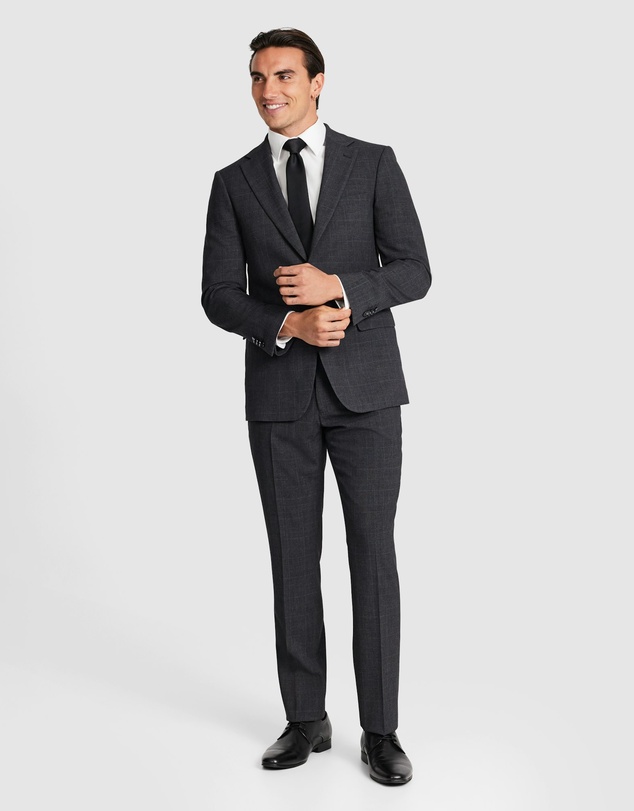 Tarocash - Lev Slim Check Suit Jacket
