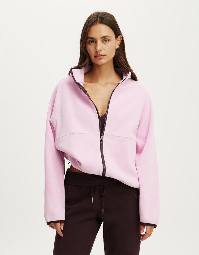 Cotton On Body Active - Polar Fleece Raglan Jacket