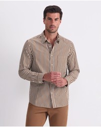 Sportscraft - Ryan Long Sleeve Stripe Shirt